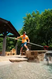 Safari Pool Service Tech In Action